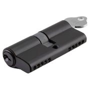 Euro Cylinder Dual Function 5 Pin 65mm, Matte Black