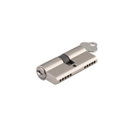 Euro Cylinder Dual Function 5 Pin 65mm, Satin Nickel