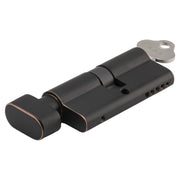 Euro Cylinder Key Thumb 5 Pin Antique Copper