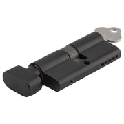 Euro Cylinder Key/Thumb 5 Pin Matt Black