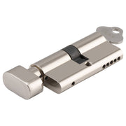 Euro Cylinder Key/Thumb 5 Pin Polished Nickel