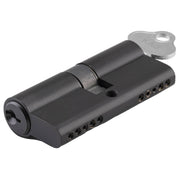 Euro Cylinder Dual Function 5 Pin 80mm, Matte Black