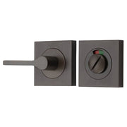 Accessibility Privacy Turn with Indicator Square Signature Brass