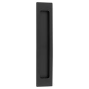 Flush Pull Rectangular H225xW45xP2.5mm, Matt Black