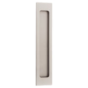 Flush Pull Rectangular H225xW45xP2.5mm, Satin Nickel