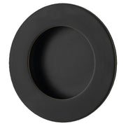 Flush Pull Round D64xP2.5mm, Matt Black