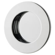 Flush Pull Round D64xP2.5mm, Polished Chrome