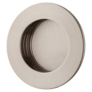Flush Pull Round D64xP2.5mm, Satin Nickel