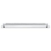 Brunswick Cabinet Pull With Backplate  Brushed Chrome Ctc320Mm