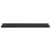 Brunswick Cabinet Pull With Backplate  Matt Black Ctc450Mm