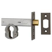 Mortice Deadbolt Euro Backset 60mm, Signature Brass