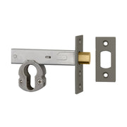 Euro Mortice Deadbolt 70mm Backset, Graphite PVD