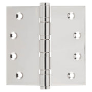 Iver Ball Bearing Hinge 10x10cm, Polished Nickel
