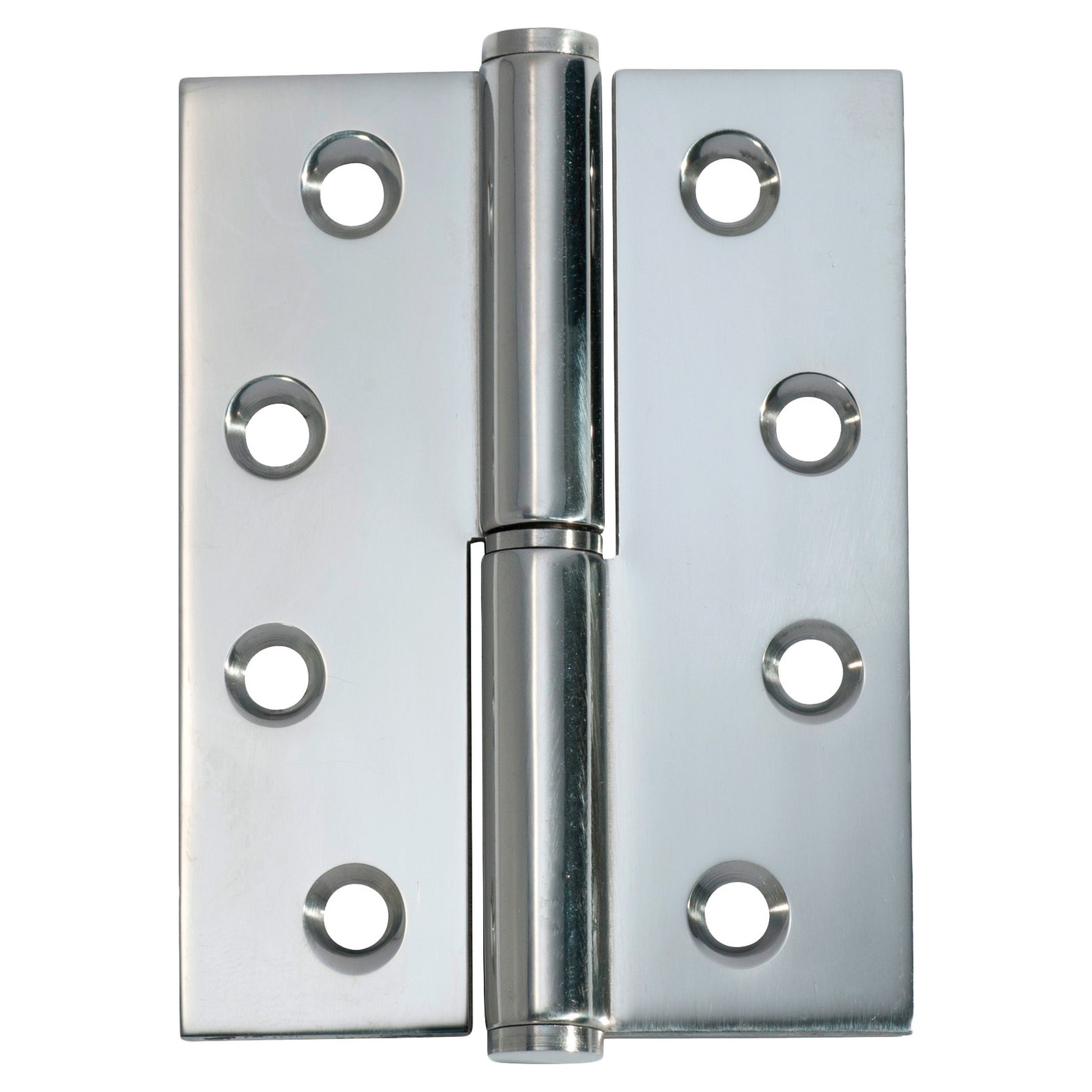 Lift Off Hinge LH Chrome Plated, Polished Chrome, Chrome Plated/Polished Chrome