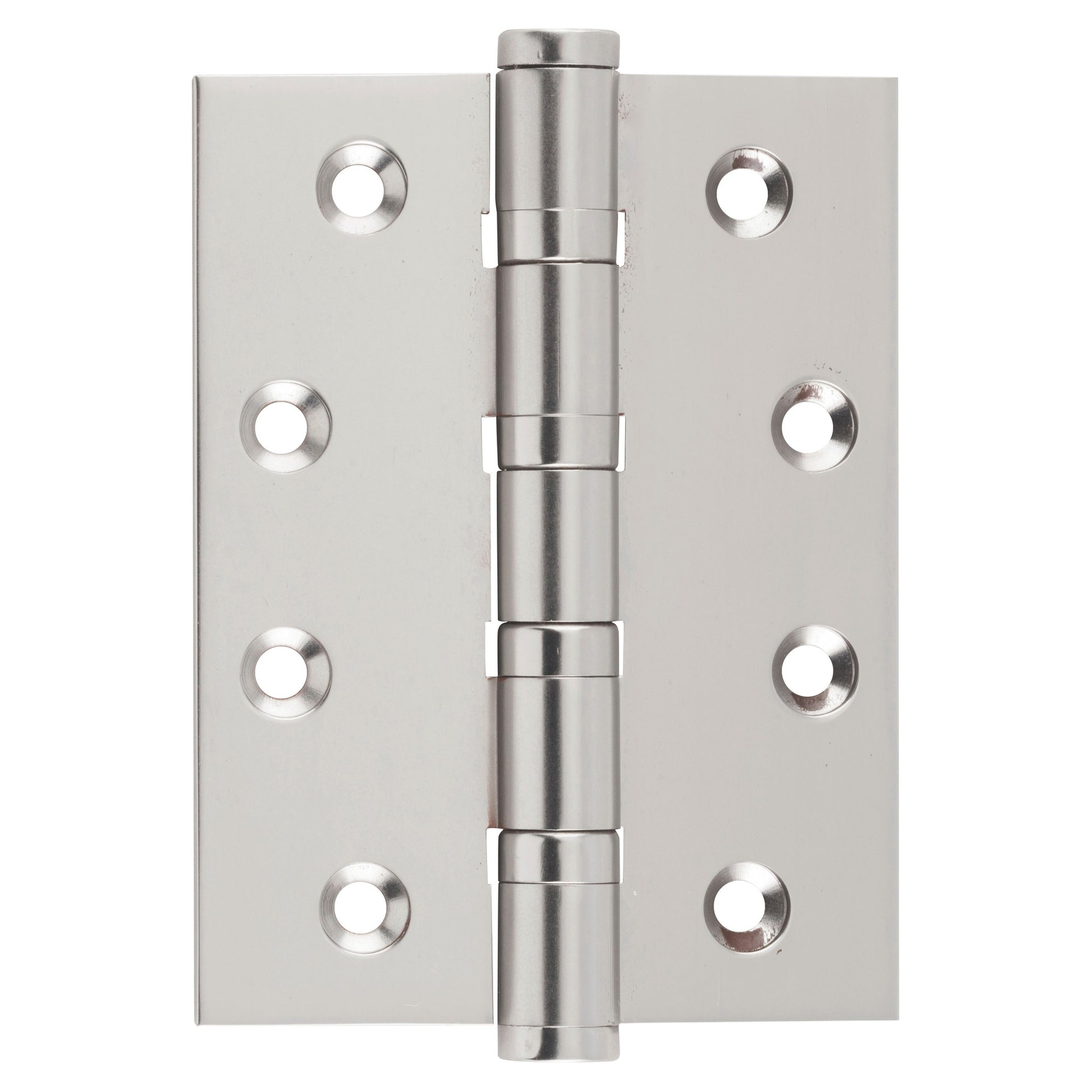Ball Bearing Hinge 10x7.5cm, Satin Nickel