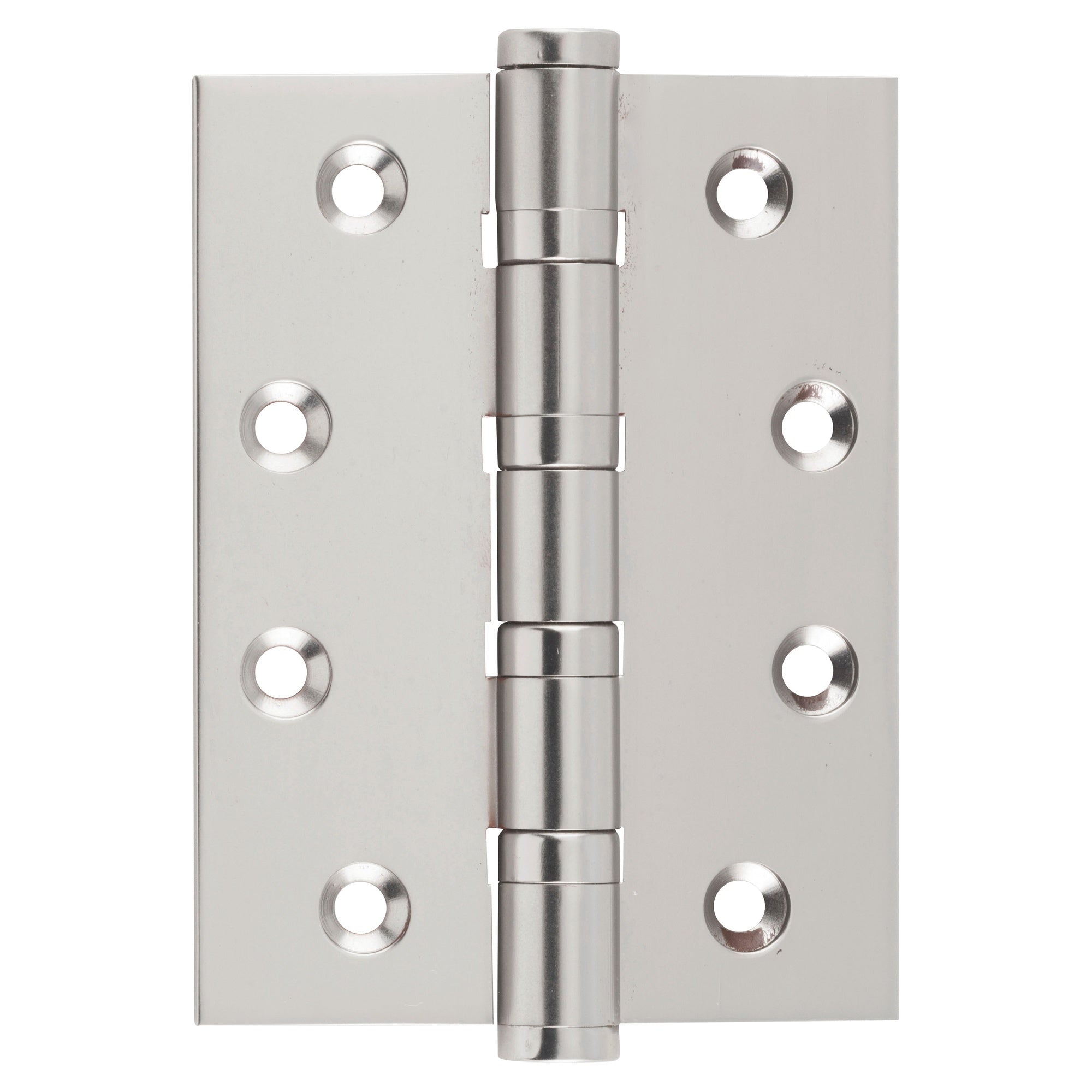 Ball Bearing Hinge 10x7.5cm, Satin Nickel