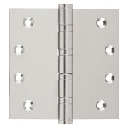 Ball Bearing Hinge 10x10cm, Satin Nickel