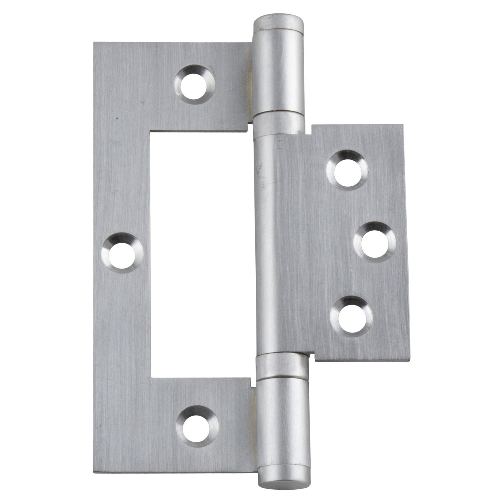 Hirline Hinge Brushed Chrome, Satin Chrome, Brushed Chrome/Satin Chrome