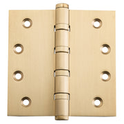Ball Bearing Hinge Brushed Brass 10x10cm, Satin Brass, Brushed Brass/Satin Brass