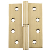Lift Off Hinge RH Brushed Brass, Satin Brass, Brushed Brass/Satin Brass