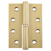 Lift Off Hinge LH Brushed Brass, Satin Brass, Brushed Brass/Satin Brass