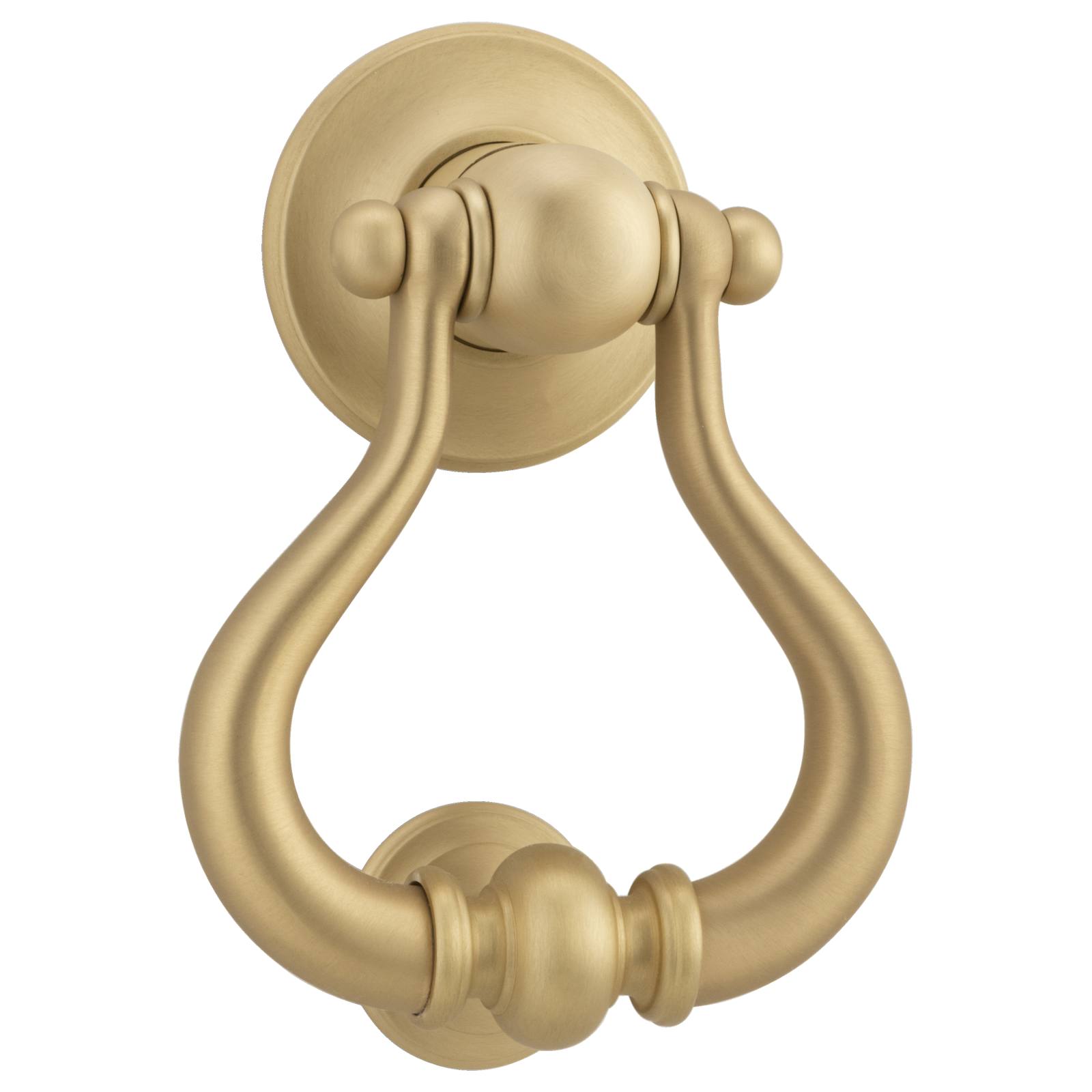 Sarlat Door Knocker, Brushed Brass