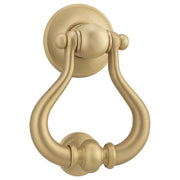 Sarlat Door Knocker, Brushed Brass