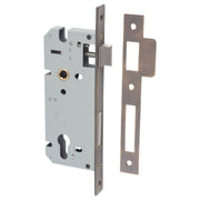 85mm Euro Lock (45mm Backset), Signature Brass