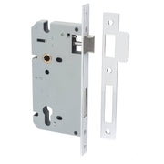 85mm Euro Lock (60mm Backset), Chrome