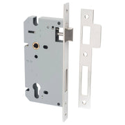 85mm Euro Lock (60mm Backset), Polished Nickel