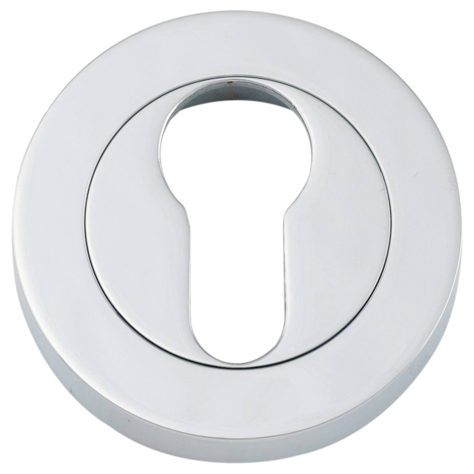 52mm Concealed Euro Escutcheon (PR), Chrome