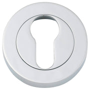 52mm Concealed Euro Escutcheon (PR), Chrome