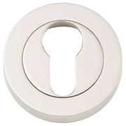 52mm Concealed Euro Escutcheon (PR), Polish Nickel