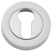 52mm Concealed Euro Escutcheon (PR), Satin Nickel