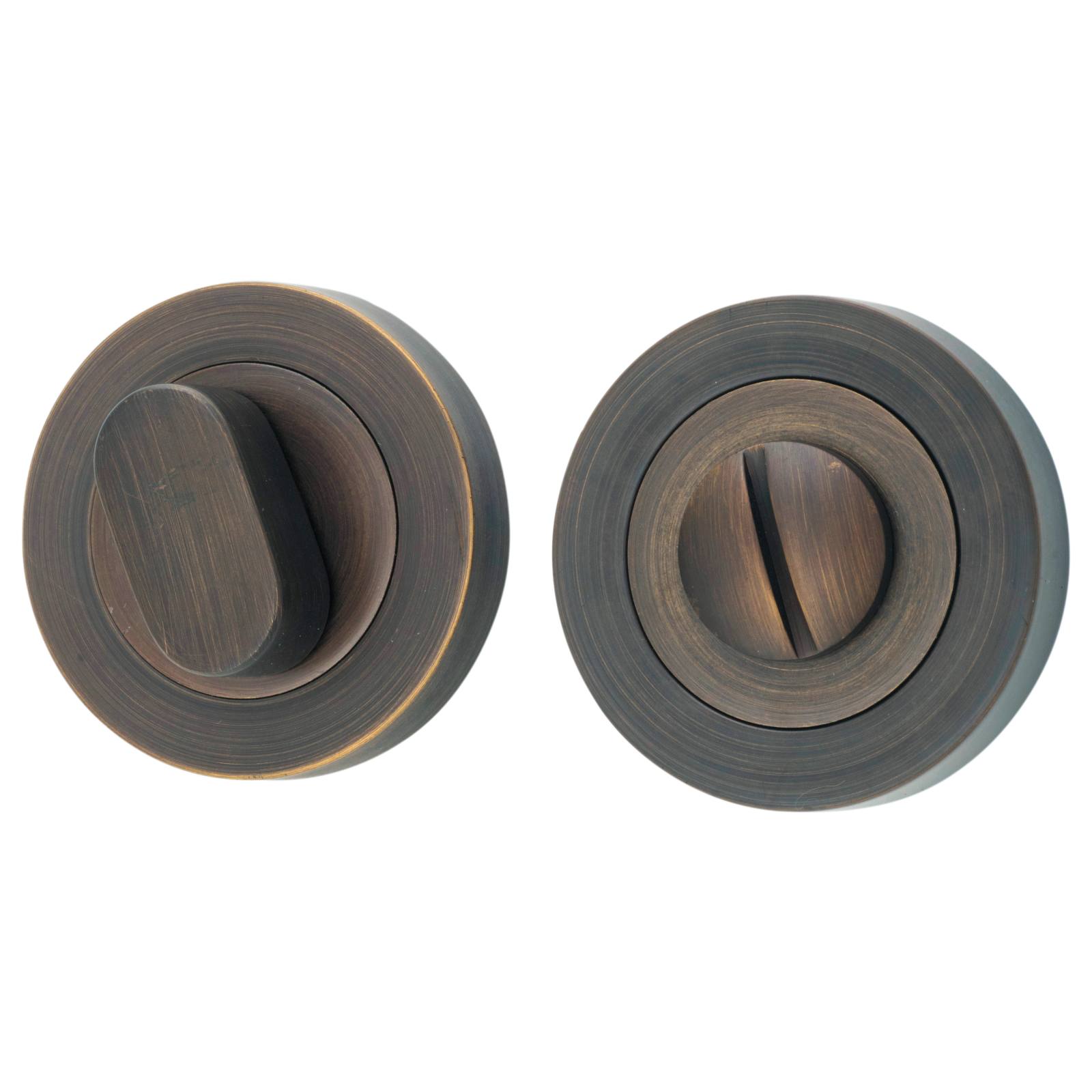 52mm Concealed Fix Privacy Turn Set, Signature Brass