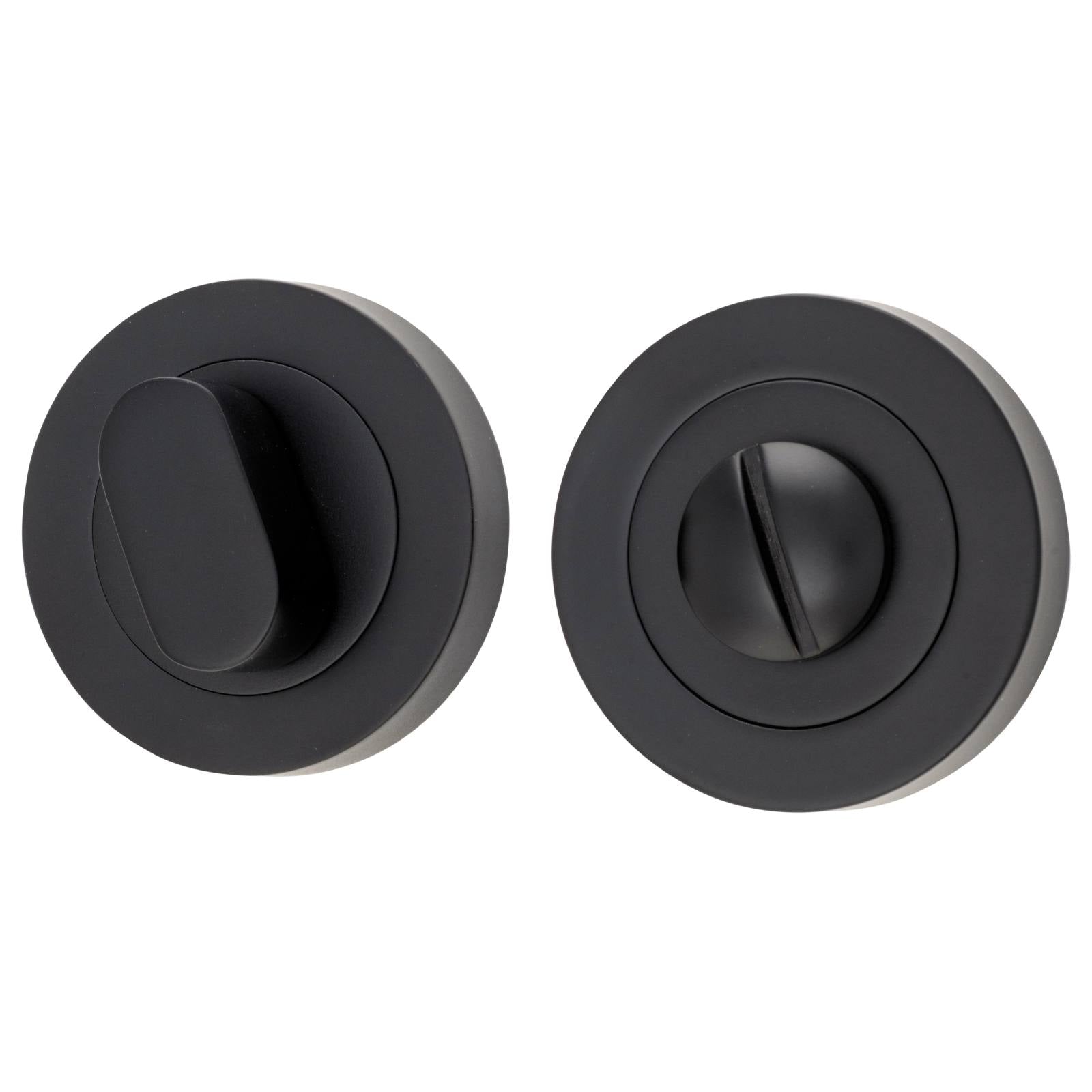 52mm Concealed Fix Privacy Turn Set, Matte Black