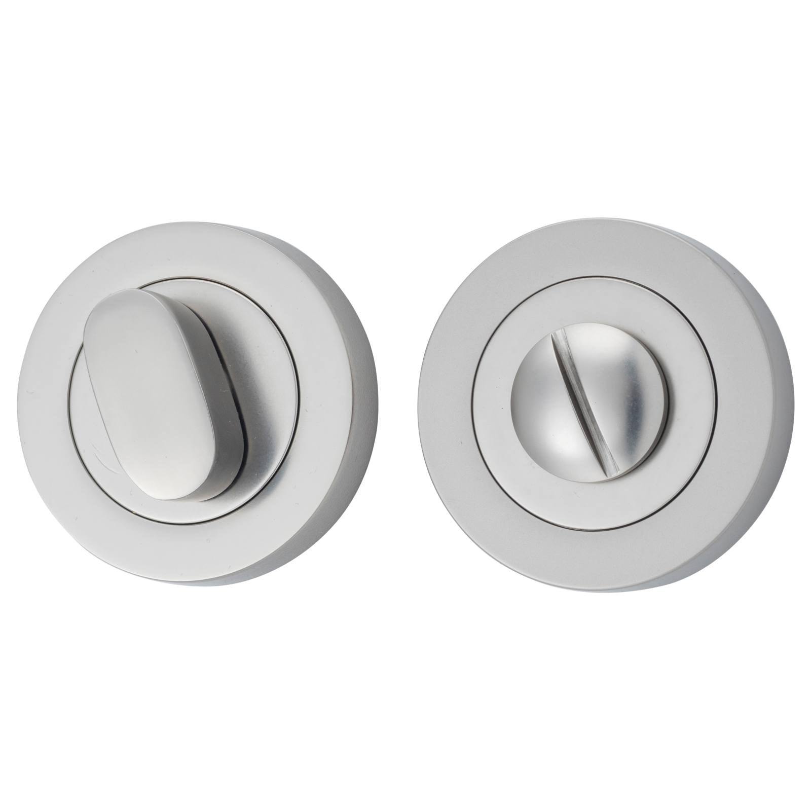 52mm Concealed Fix Privacy Turn Set, Satin Nickel