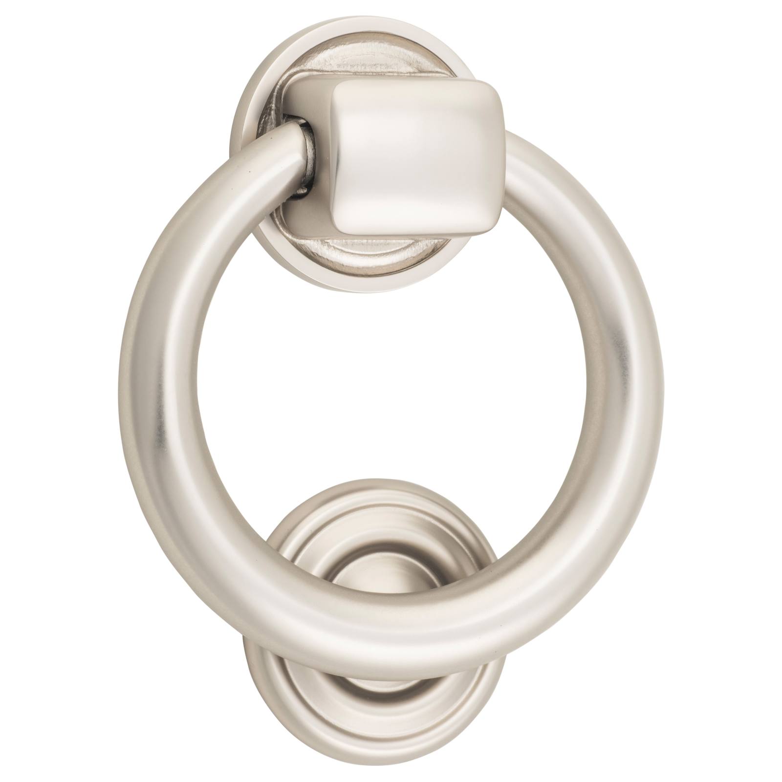 10cm Ring Door Knocker, Satin Nickel