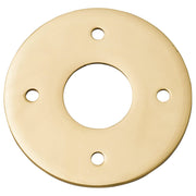 Adaptor Plate for 54mm Hole (Pair), Polished Brass