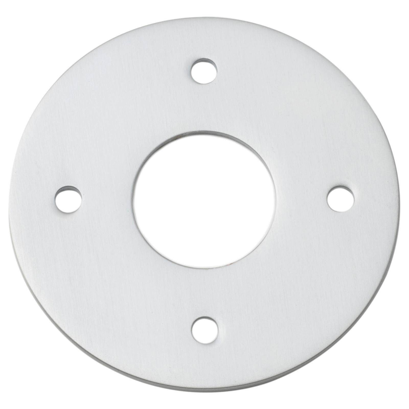 Adaptor Plate for 54mm Hole (Pair), Brushed Chrome