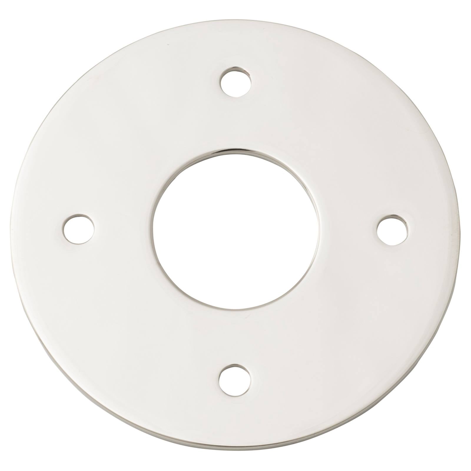 Adaptor Plate for 54mm Hole (Pair), Polish Nickel
