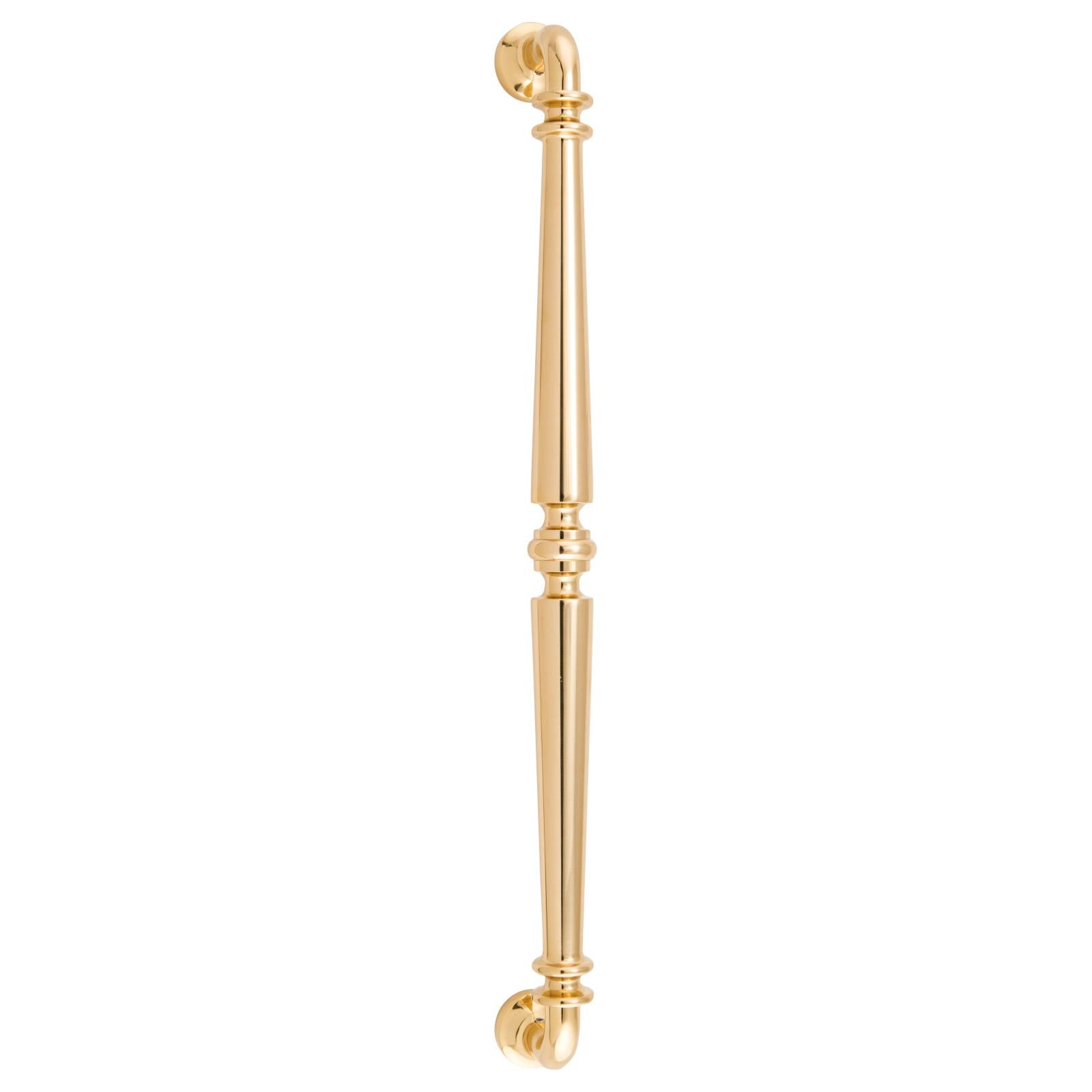 Sarlat Door Pull Handle, Polished Brass