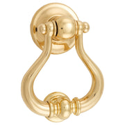 Sarlat Door Knocker, Polished Brass