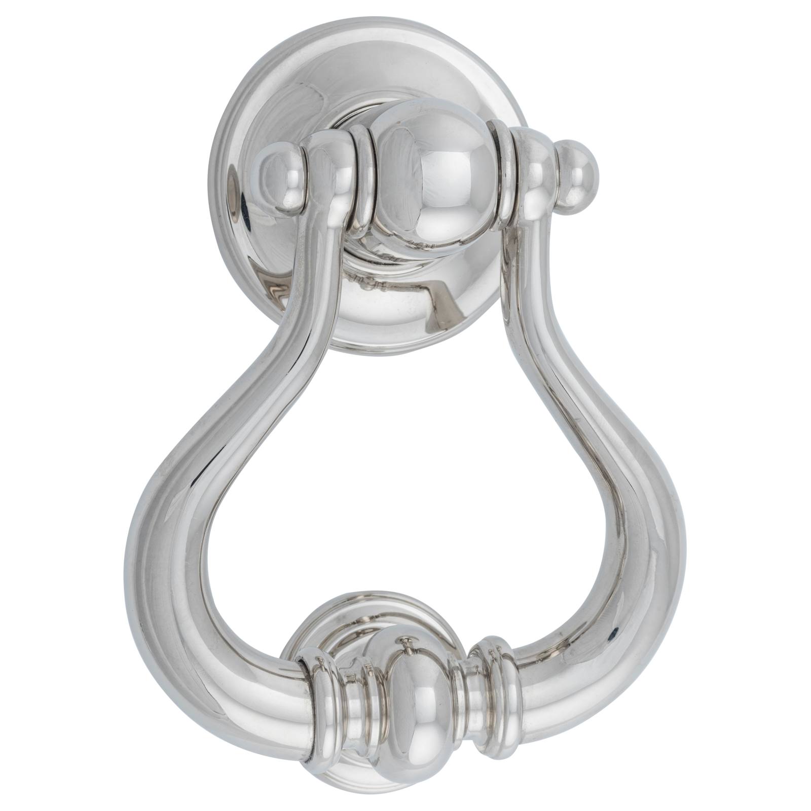 Sarlat Door Knocker, Polished Nickel