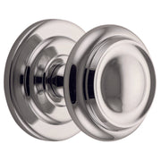 Sarlat Centre Door Knob, Chrome