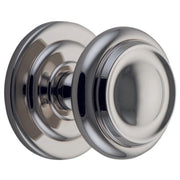 Sarlat Centre Door Knob, Polished Nickel