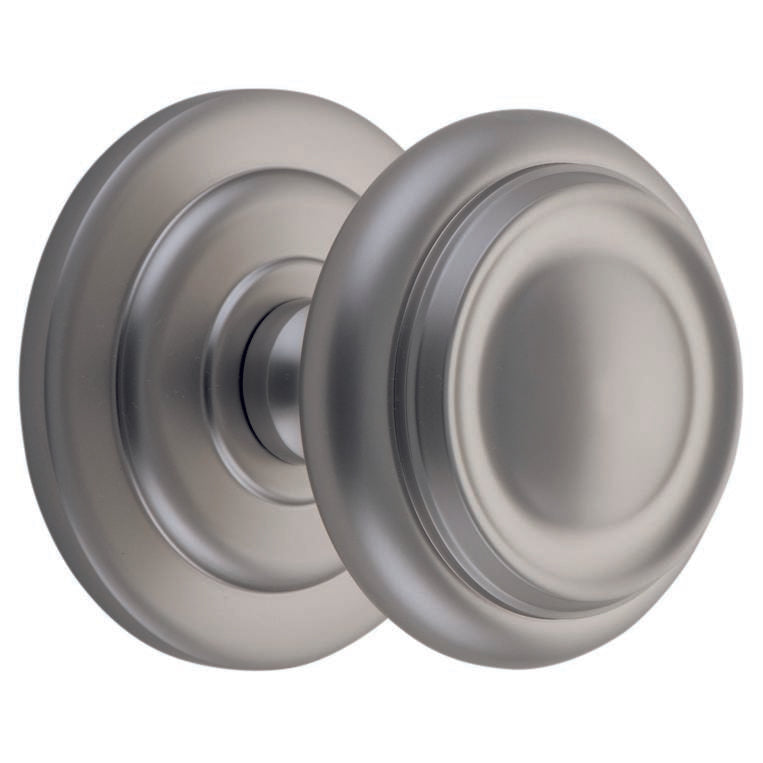 Sarlat Centre Door Knob, Satin Nickel