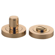 Berlin Privacy Turn Polished Brass Round