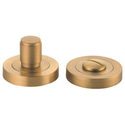 Berlin Privacy Turn Brushed Brass Round