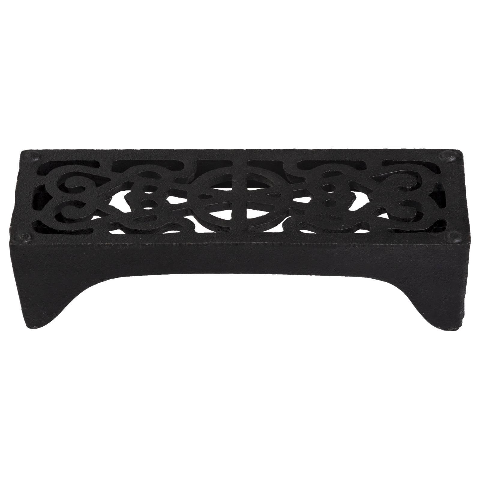 Cast Iron Single Brick Vent, Black